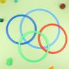 10Pcs Outdoor Funny Physical Training Sport Lattice Jump Rings Portable Football Soccer Speed Agility Training Rings