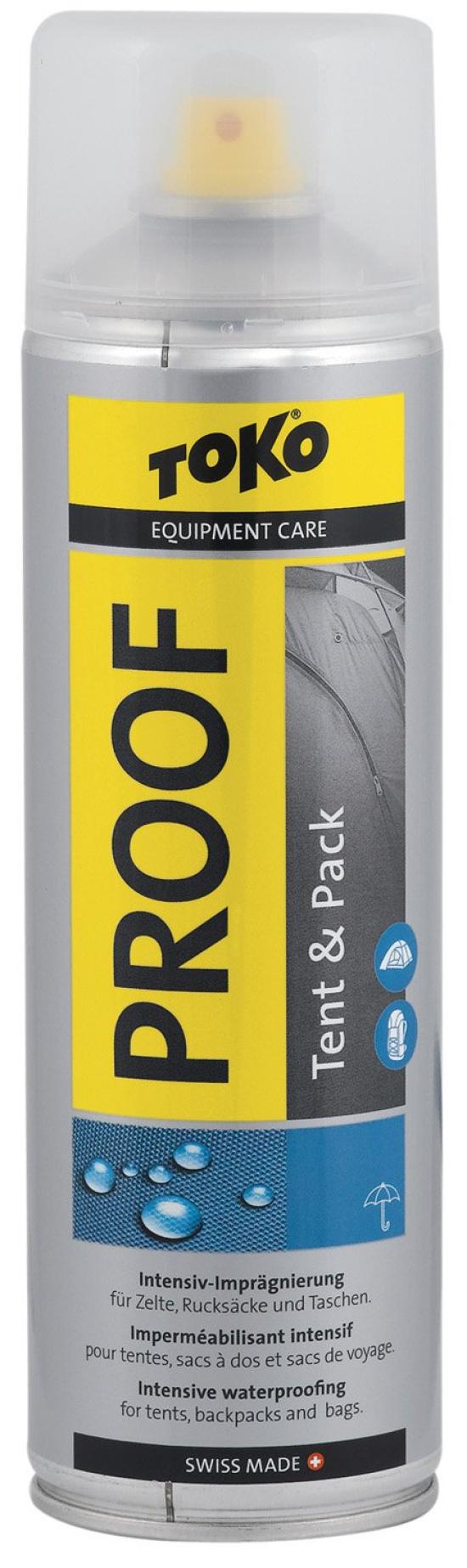 

TOKO Водоотталкивающая жидкость Tent & Pack Proof 500 мл 5582650