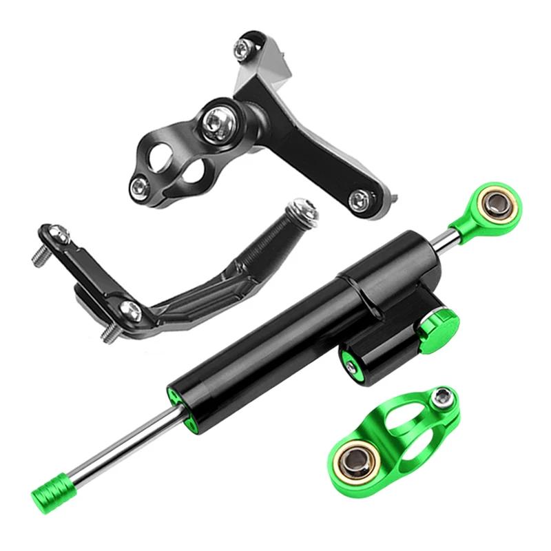 For KAWASAKI Ninja ZX6R ZX-6R 2024 CNC Motorcycle Stabilizer Steering Damper Mounting Bracket Support Kit