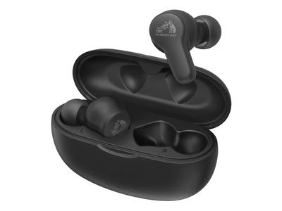 JVC Kenwood Victor Kablosuz Bluetooth Kompakt ve Hafif, Bluetooth ile 24 Saate Kadar, Orijinal Siyah HA-A20T Kulaklıkları İçerir, (4.2g kulak),