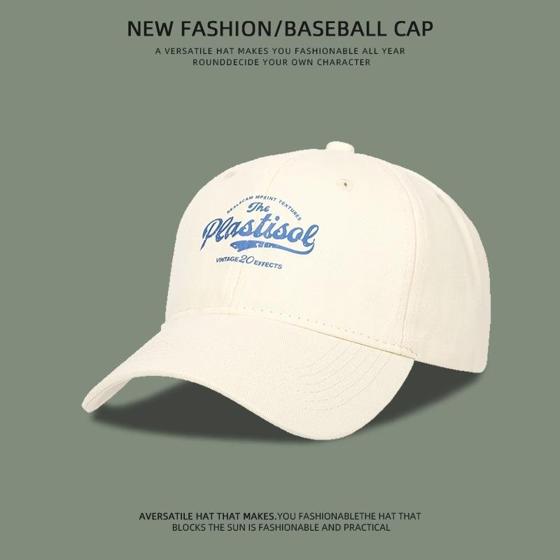 New Face showing Small Baseball Hat for Women with Deep Top Wide Brim Big Head Circumference Korean Version Sun Protection Outdoor Casual Baseball Cap