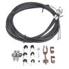 Parking Brake Cable 330‑9371 Emergency Brake Cable Universal for Internal Drum Parking Brake Assemblies Brakes