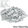 DIY Creative Thin Building Blocks Figures Bulk Sets City Classic Smooth Thick Construction Bricks Assembly Educational Kid Toys