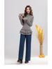 270g Velvet Women's Warm Half-High Collar Long Sleeve T-Shirt, New Autumn/Winter Korean Style Slimming Top