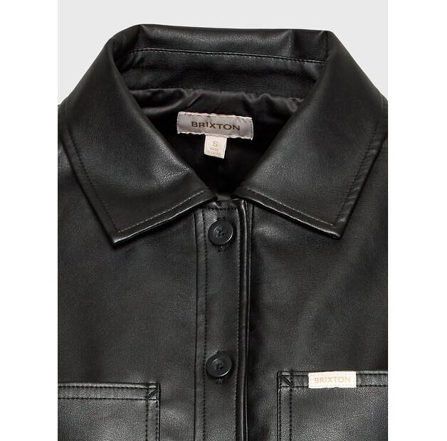 Brixton Survey Boxy Chore Faux Leather Jacket 03354