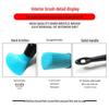 Yellow Nylon Bristle Car Engine & Grille Cleaning Brush