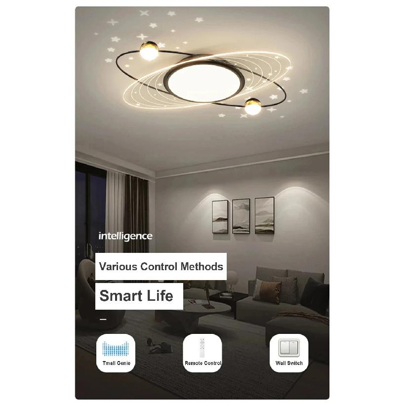 Modern Simple LED Ceiling Lamp Home Decor Bedroom Study Fixture Creative Dining Living Room Lights Children's Room Chandelier