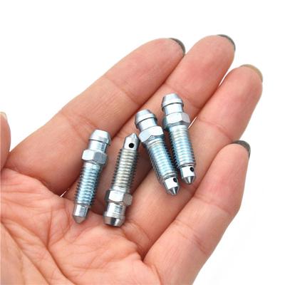 4 szt. M7 X 1,0 mm zacisk hamulca motocyklowego ze stali odpowietrzającej