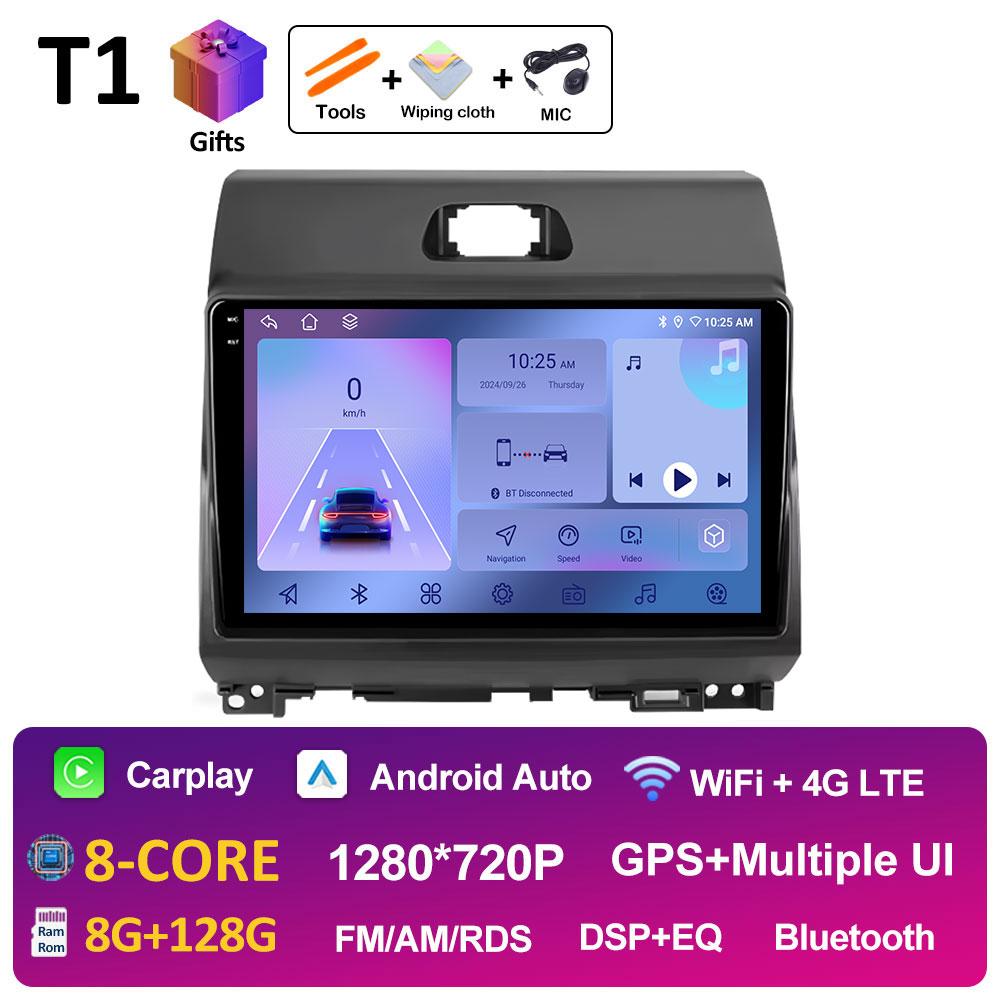 9 Inch Car Radio For KIA Ray 2011 2012 2013 2014 - 2017 Video Player Wireless Carplay GPS Navigation Cooling Fan Auto Tools WIFI