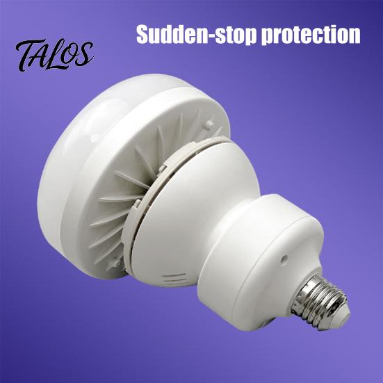 Ventilador de Teto Silencioso com Luz 42/52cm com Lâmpada LED, Soquete E27, 6 Pás, Controle Remoto 3 Cores Reguláveis para Quarto Cozinha Garagem Múltiplos