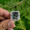 Wedding Gift For Her 925 Silver Natural Solar Moss Agate Promise Adjustable Ring