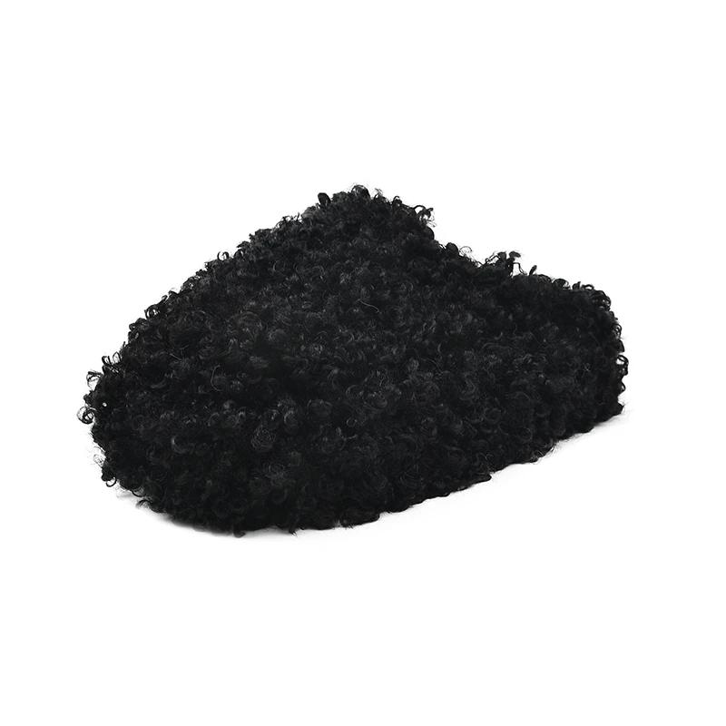 Fashion Women's winter round-toed deep-mouthed slippers, deodorizing and wear-resistant plush shoes, fashionable new styles