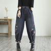 Printed Harun Jeans for Women Spring and Autumn New Item Plus Size Autumn Middle-aged Mom Loose Pants