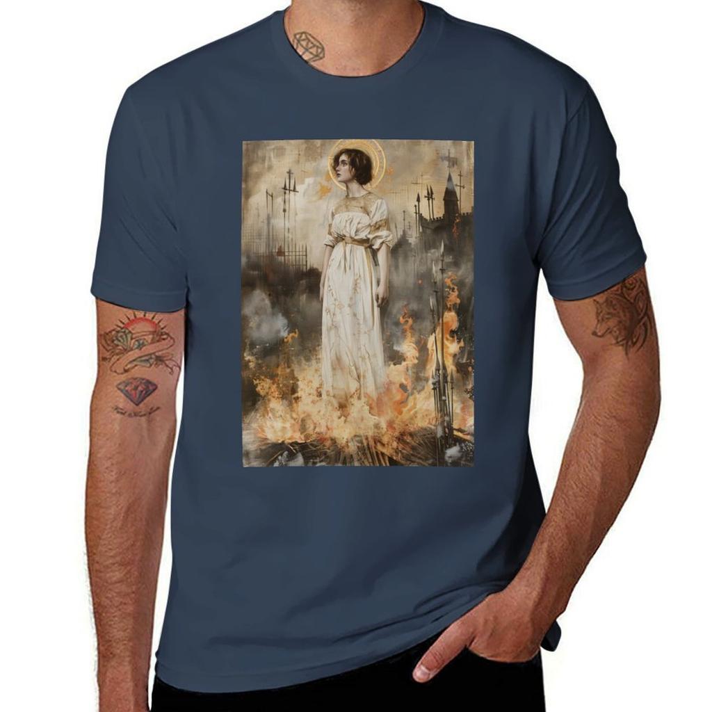 Saint Joan Of Arc Tshirt Soft Lightweight Cotton Tshirt