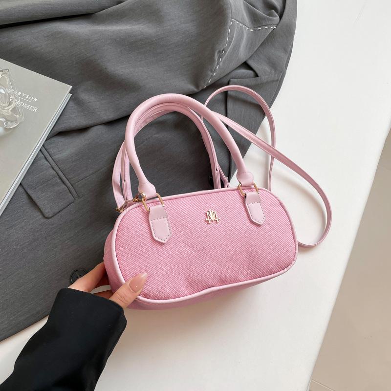 2025 spring new casual foreign style shoulder bag simple fashion pillow bag messenger bag trendy women's bag high sense