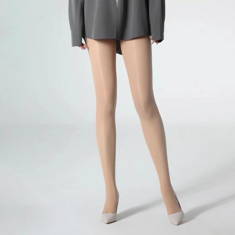 

SIMPLEJEWEL Колготки Масляні Блискучі Колготки для Жінок З Високою Талією Блискучі Колготки Масляні Блискучі Колготки One Size