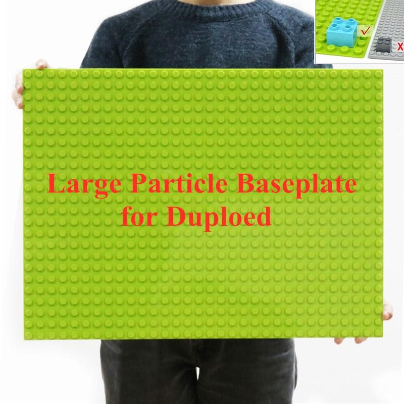 24*32 Noppen Große Grundplatte Rechtwinklig Große Bausteine Duploed Werke Ideal Für Kinder mit Baustein