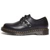 Dr. Martens Leather Fashion Comfortable Lace-Up Low-Top Casual Shoes Unisex Casual Shoes Black 31595001