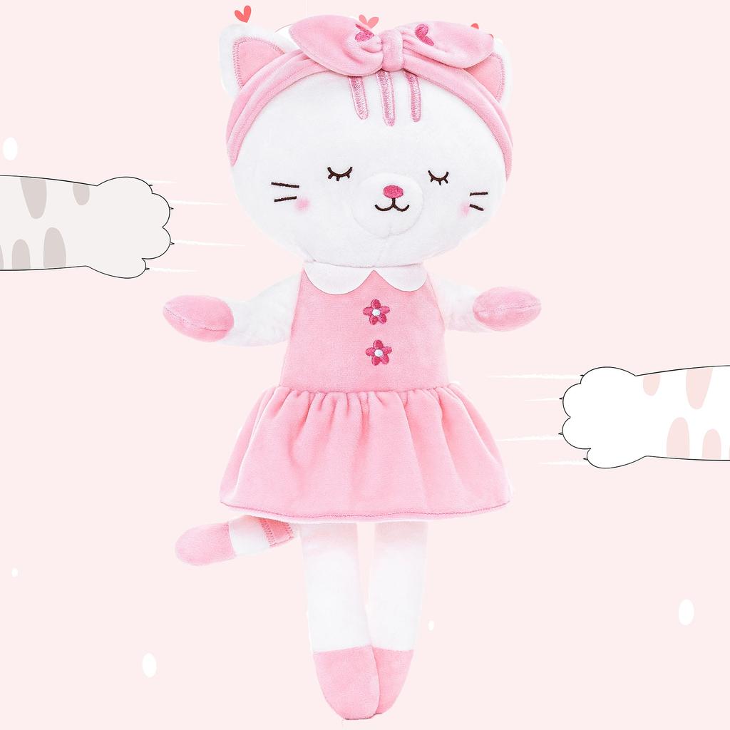 Stuffed Animal Toys for Girls Stuffed Dolls for Kids Gifts for Girls Cloth Dolls for Children Cat Toys for Children