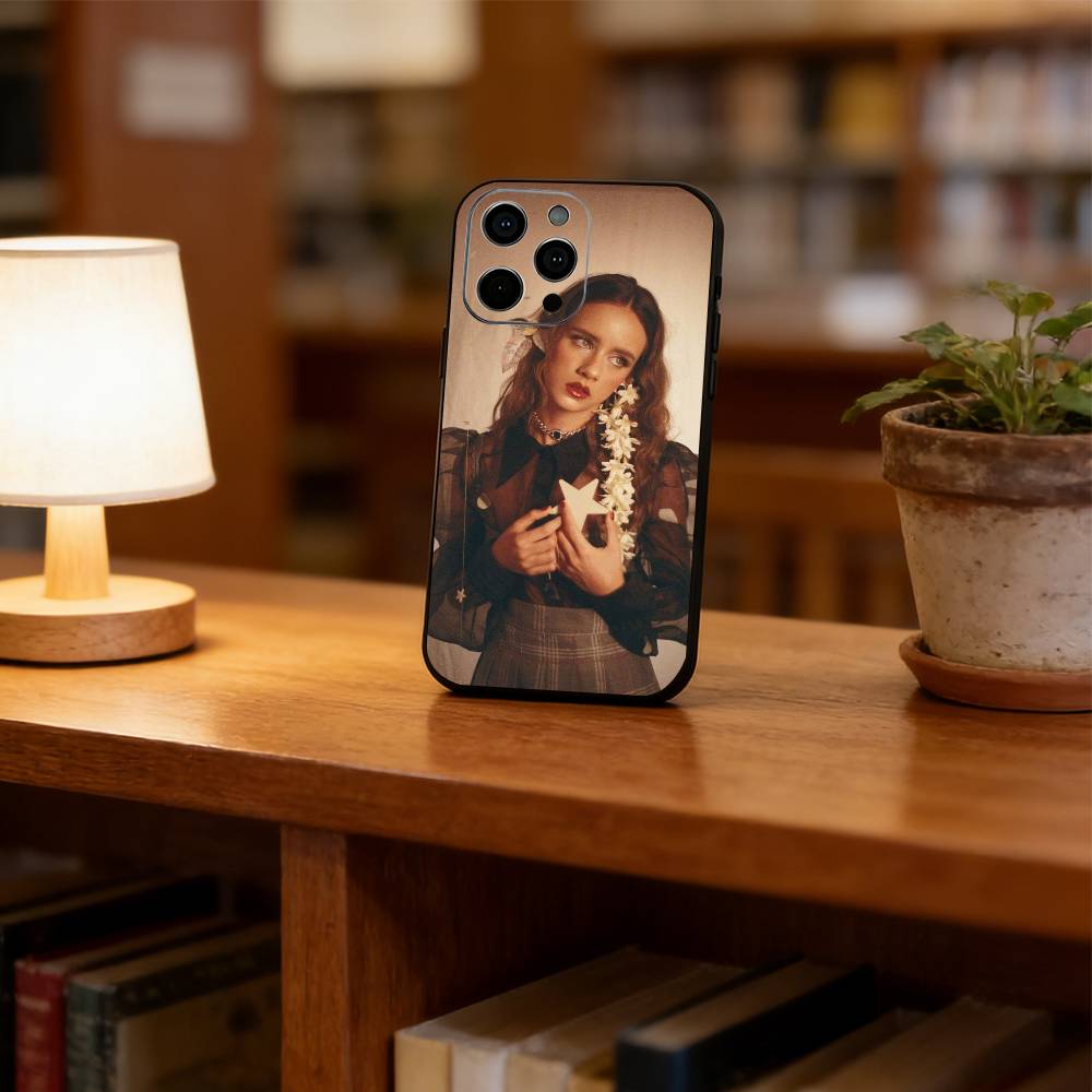 Beauty shot  Phone Case For iPhone 17, 16,15,14,13,12,11 Plus,Pro Max, Others Soft Black Cover