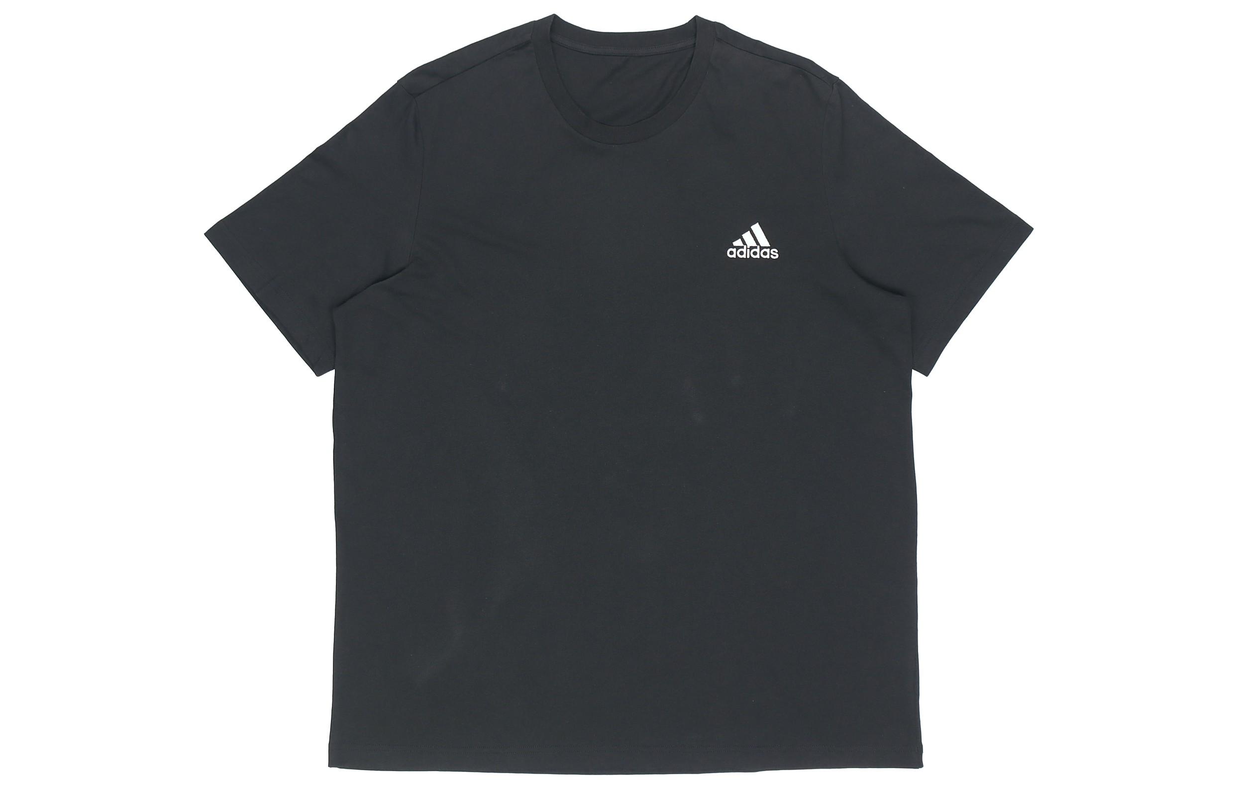 Adidas ESSENTIALS T Shirt Men s Black GK9639 S
