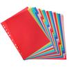 21pcs Binder Dividers, A-YZ Alphabet Label Notebook Dividers, Suitable for 2/3/4/11 Ring Binders.