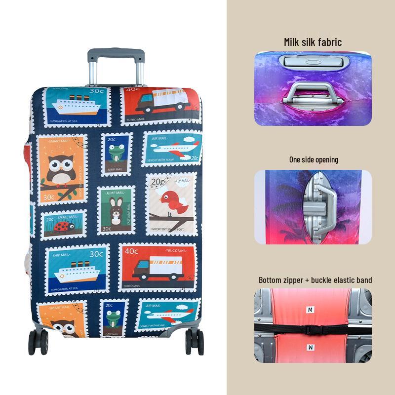Waterproof Wear-Resistant Elastic Suitcase Protective Cover