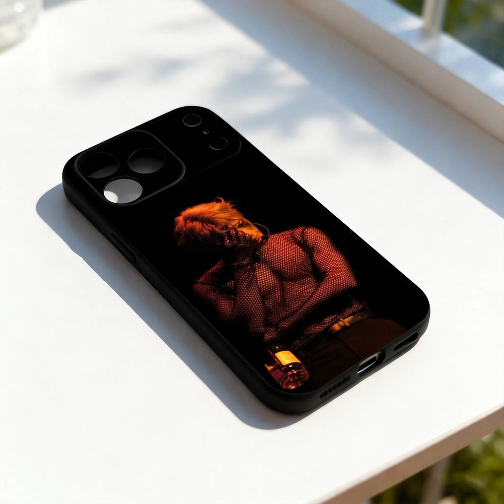 COOL J-Jackson Wang Phone Case For iPhone 17,16,15,14,13,12,11,Pro,Max,Plus,E,SE4,Air,Mini Black Soft Cover