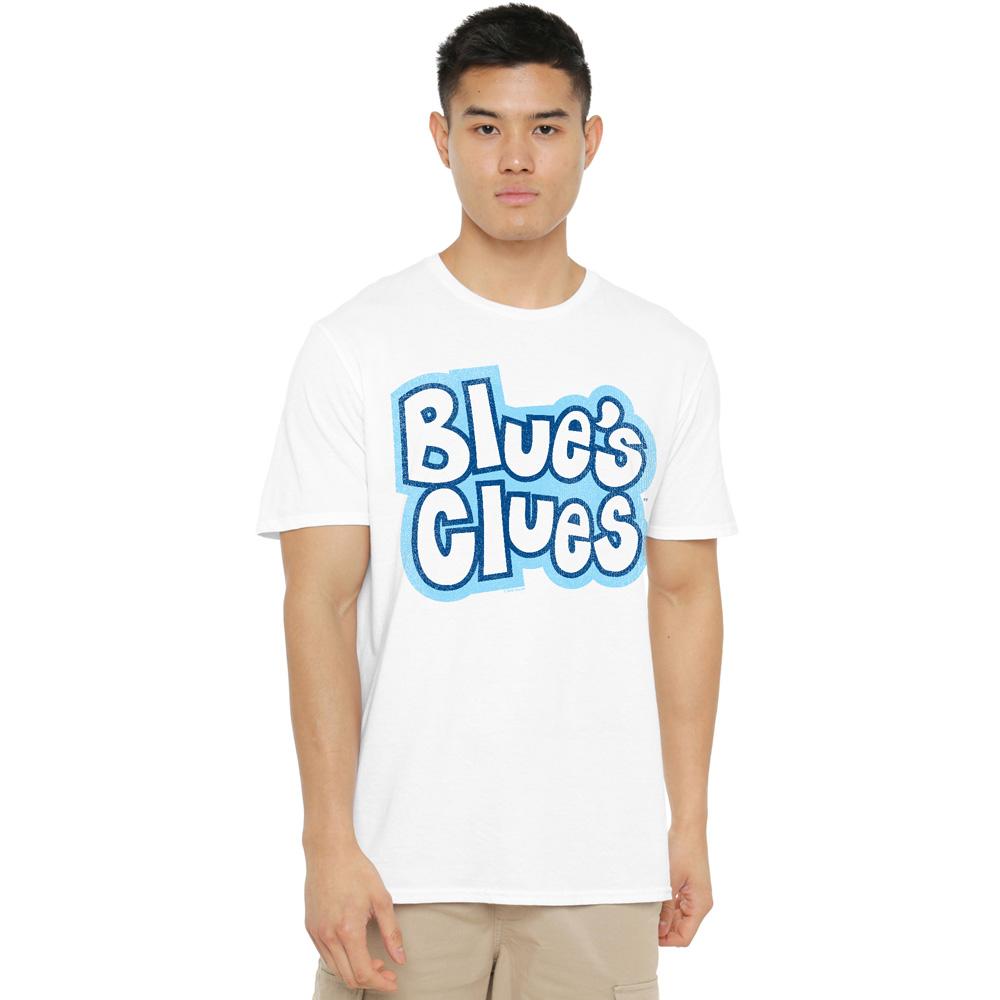 BlueÂ´s Clues Mens Vintage Logo T-Shirt