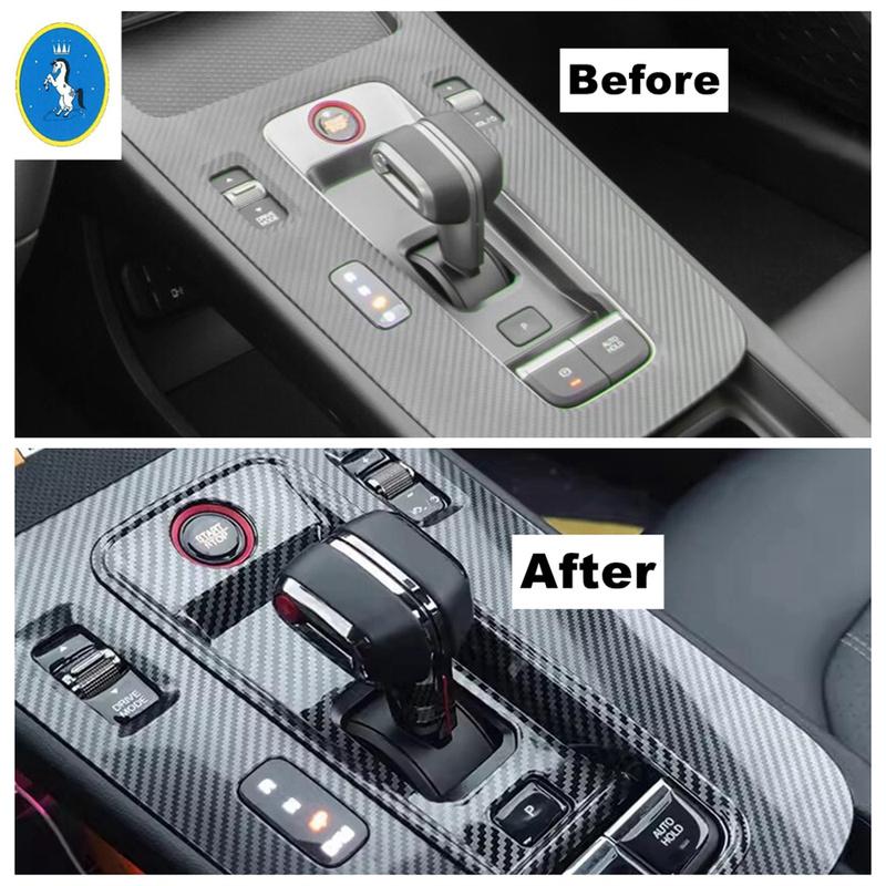 Accessories ABS Auto Gear Shift Panel / AC Air Outlet / Sunroof Handle Decor Frame Cover Trim For GAC Trumpchi Empow