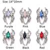 5pcs/set Nail Art Decorations Spider Horse Eye Nail Decorations  Lady