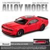 Challenger Alloy Simulation Srt Hellcat Model Toy With Lighting Function