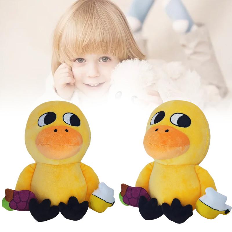 Adorable Duck Plushie Cute Yellow Duck Stuffed Animal Soft Pp Cotton Toy