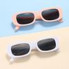 New Trend Fashion Sunglasses for Children Travel Summer Beach Outdoor UV400 Shades Retro Girl Boy Small Rectangular Eyewear