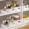 Storage basket stylish box small item case set 8 polypropylene white holder miscellaneous organization desktop handles items closet futon washroom