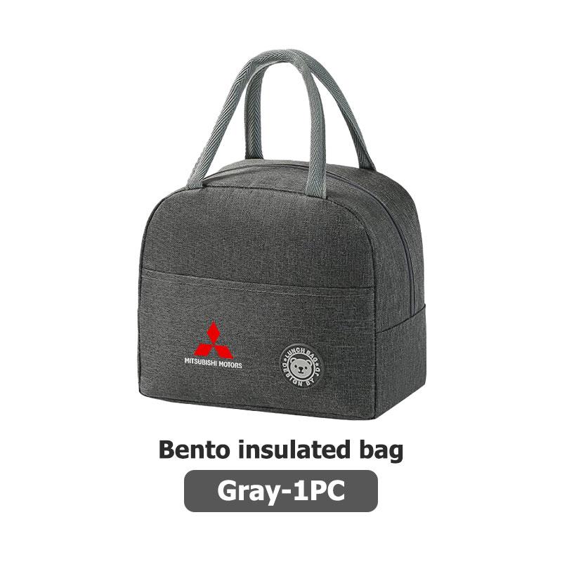 

Lunch Bag Thermal Insulation Lunch Box Picnic Food Storage Handbag For Mitsubishi Outlander Lancer Eclipse Mirage Xpander