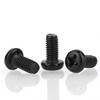 304 Stainless Steel Black Pan Head Phillips Screw with Dacromet Coating