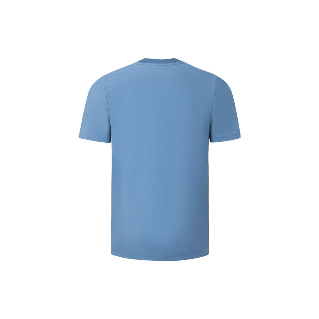 adidas T Shirts Men's Altered Blue Crew Neck Moderate Straight Fit IT4341
