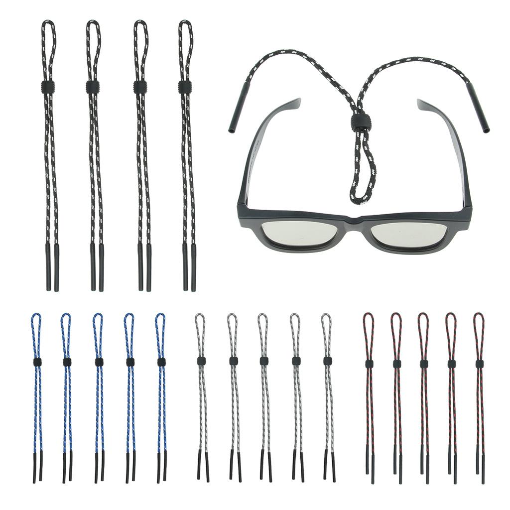 Sunglass Holder Strap,Reading Safety Glasses Eyewear Retainer Cord Lanyard --5 Pack -