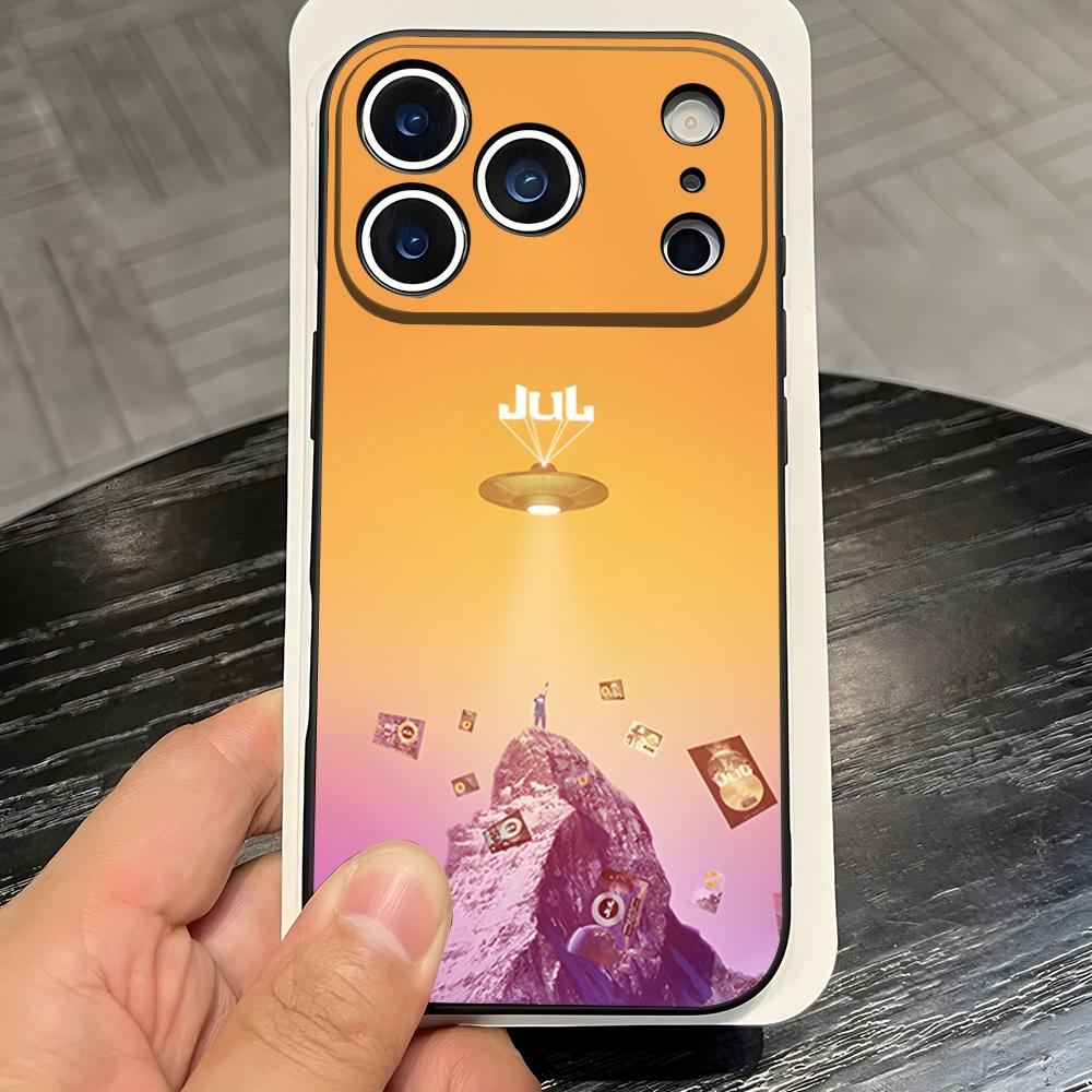 Cest Pas Des Lol J-JuL Rapper Phone Case For IPhone 17 Pro Max 16 15 14 Pro Max 13 11 X Xs Xr 8 7Plus Silicone Cover