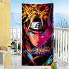 Naruto Character Personalized Name Beach Towel Super Soft Microfiber Quickdry Fabric