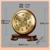 New European Solid Wood Clock Desk Table Decoration Home Living Room Antique Table Decoration Clock