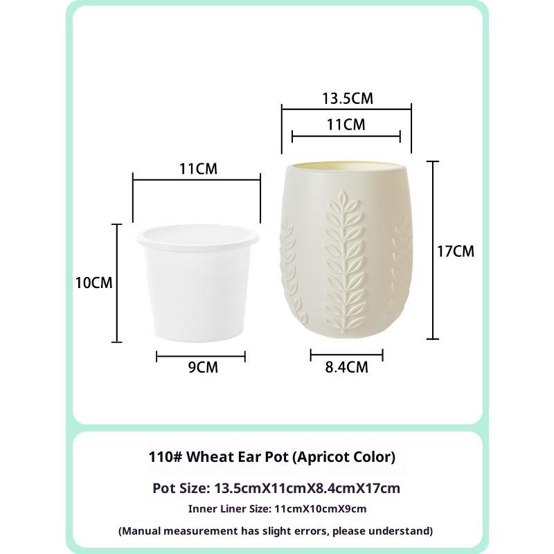 

Мини-горшок для цветов с самополивом, аквариум, прозрачные пластиковые горшки для растений, самополивной горшок для растений, ваза для украшения дома бежевый