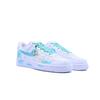 Nike Air Force 1 Orchid Grass Slip Resistant Abrasion Resistant Low Top Skateboard Shoes Unisex Teal CW2288-111(Team779- )