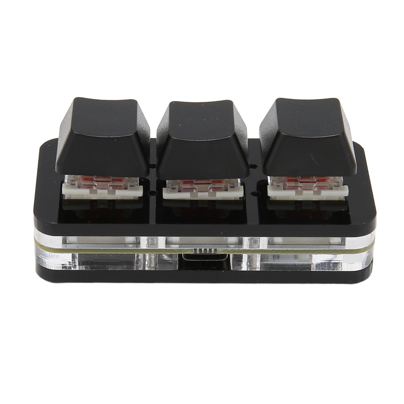 

USB 3 Клавіша Клавіатура RGB LED Підсвітка Підтримує Гарячу Заміну Клавіатура для Програмування Макросів OSU для для OS X для