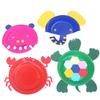 Colorful Disposable Paper Plates for Kindergarten Arts, Crafts, and Decor