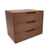 Organisateur de bureau brun à 3 tiroirs pour bureau ou atelier
