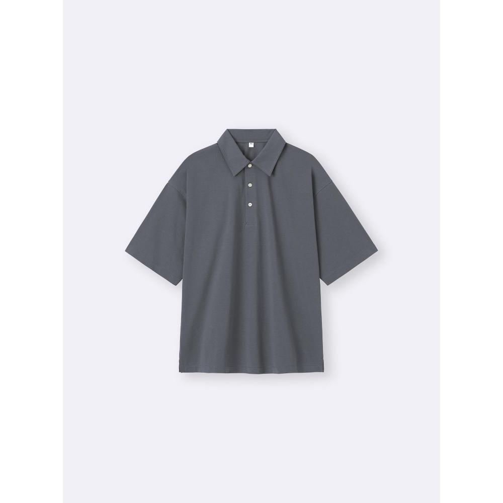 GU by Uniqlo Dry Boxy Polo  5 Minute Sleeve 