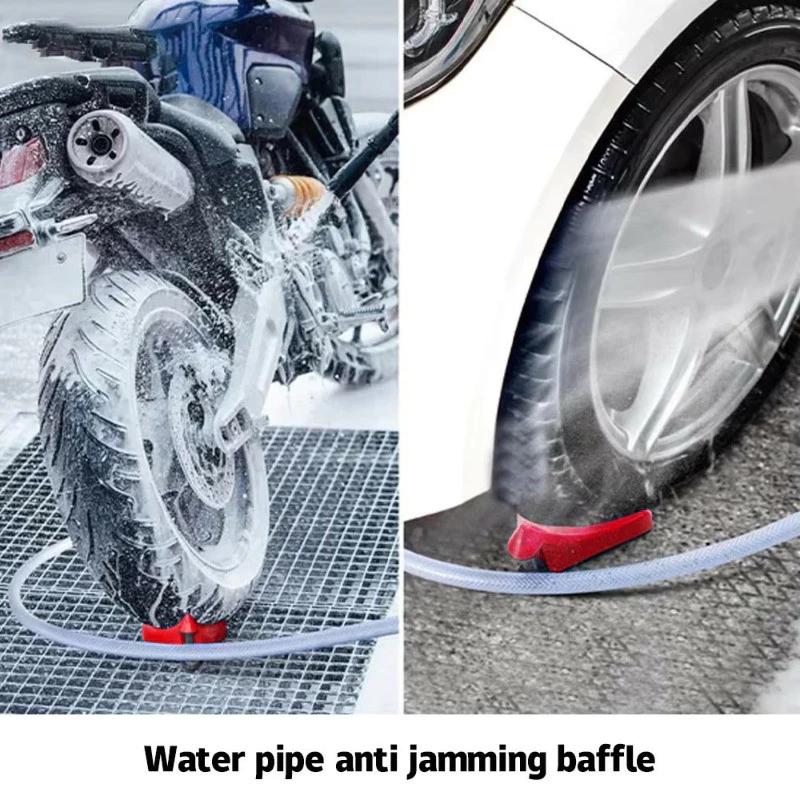 Plastic Universal Car Hose Slide Tire Wedge Car Wash Tube Anti-pinch Tools Car Hose Guides Stucking Under Wheels