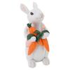 Bunny Figurine Cute Vintage Resin Ster Bunny Statue for Home Ornament Holiday Decoration